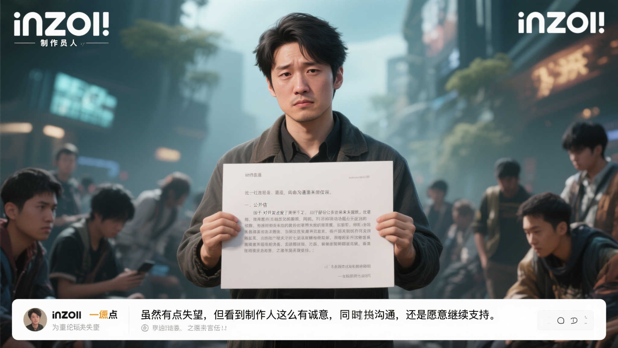 inZOI/云族裔》5月更新推迟,官方MOD工具延期,制作人公开致歉 inZOI/云族裔》5月更新推迟,官方MOD工具延期,制作人公开致歉