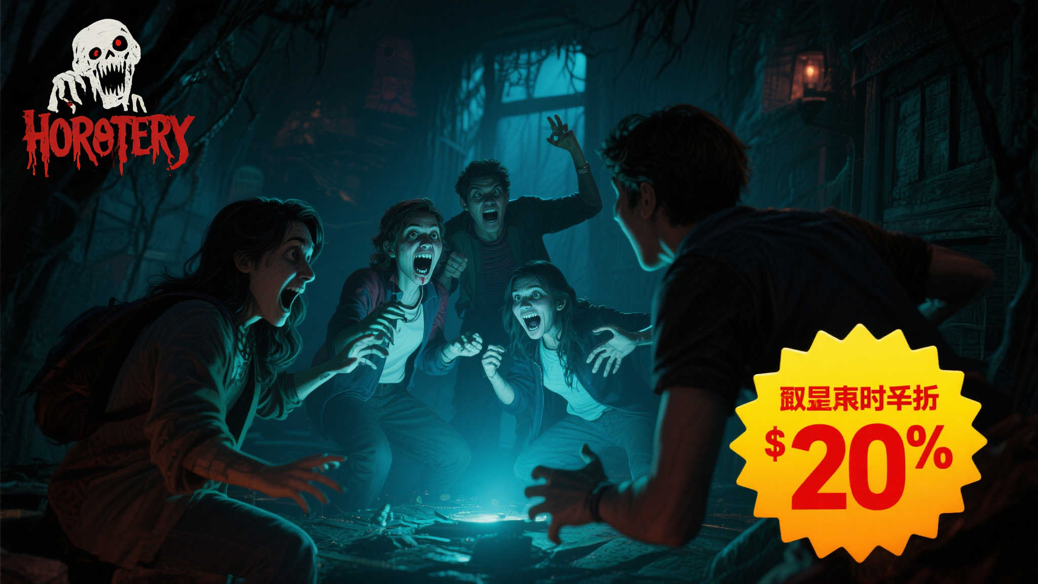 惊悚联机力作《劫盗惊魂夜》全新恶灵来袭！限时优惠享8折！